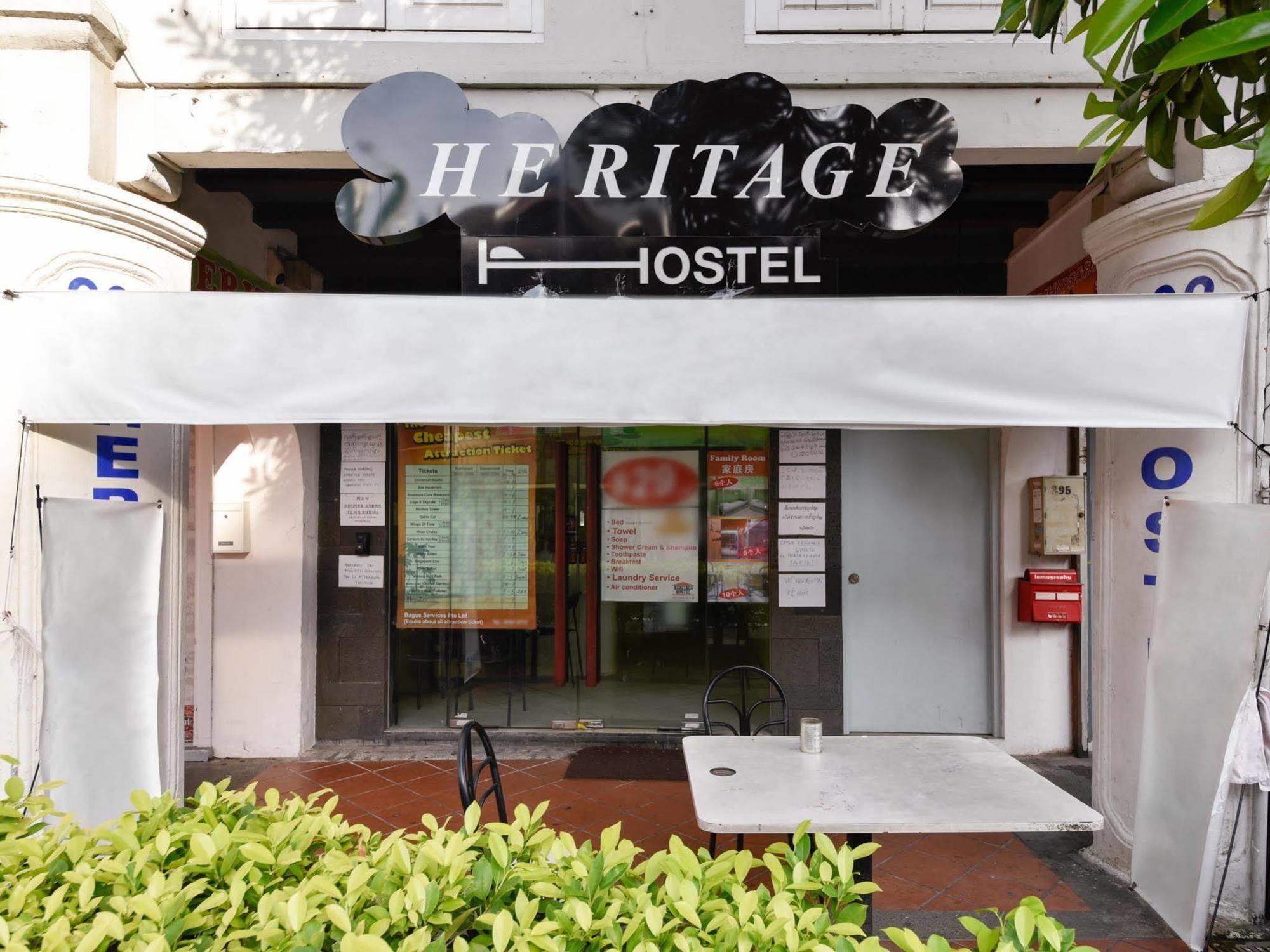 Heritage Hostel Singapore Buitenkant foto