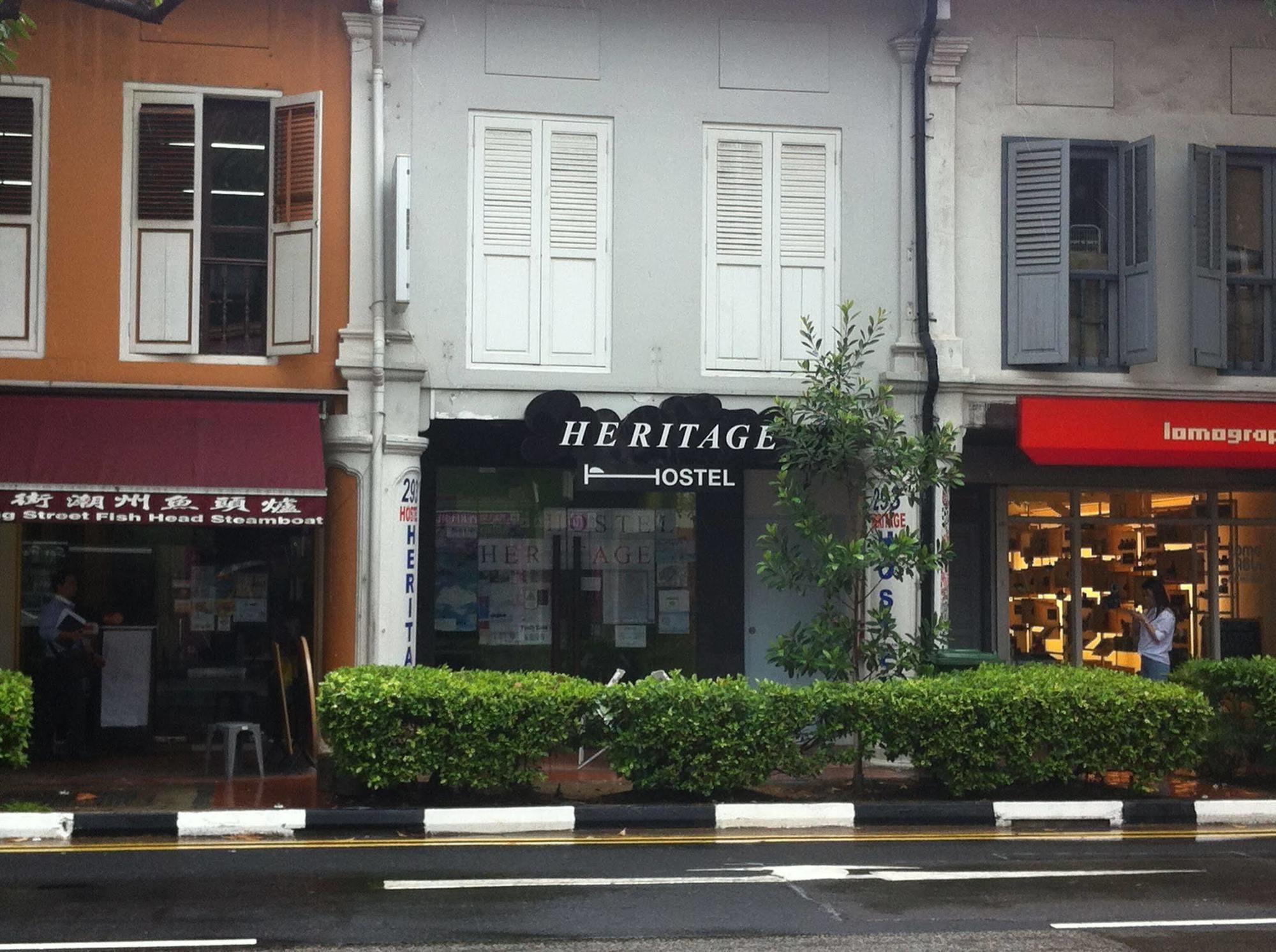 Heritage Hostel Singapore Buitenkant foto